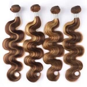 Xuchang Aixiu Piano Color Real Wig New P Color Body Wave